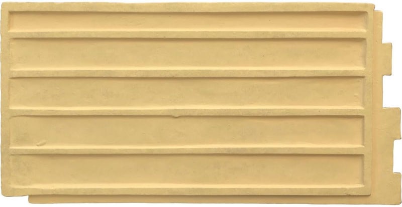 Ekena Millwork 48 5/8"W x 24 3/4"H x 1 1/4"D Cascade Stacked Stone, StoneWall Faux Stone Siding Panel, Smokey Ridge - Image 3